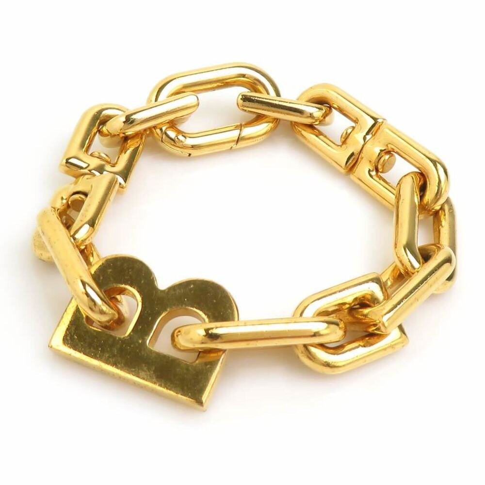 BALENCIAGA Gold Charm Bracelet